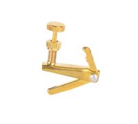 accessori per violino Manopola a vite con gancio per corda in metallo sintonizzatore fine per violino 1/2/3/4 accessori professionali per sintonizzatore per violino (Color : One gold)