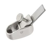 Accessori Per Violino Mini Pialla Professionale In Ottone Per La Costruzione Di Violini Con Suola Curva E Fondo Piatto Lavorazione Del Legno(Silver XS)