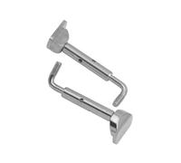 accessori per violino per principianti 2 Pz/set Violino Mentoniera Morsetto Viti Mentoniera Parti Di Ricambio Per Violino In Metallo Strumento Musicale Per Violino(Silver)