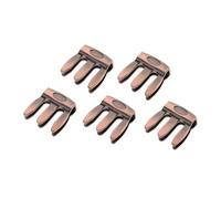 accessori per violino per principianti Confezione Da 5 Punte Per Sordina Per Violino Parti Per Violino Da 1/8-4/4 Accessori Per Violino Sordina Per Esercitarsi Con Il Violino Violino Elettrico Per Pri