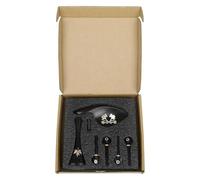 Accessori Per Violino Per Principianti Set Di Accessori Per Violino Da 4 Pezzi Cordiera Piroli Mentoniera Parti Strumenti A Corda(3/4)