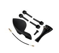 Accessori Per Violino Per Principianti Set Di Cordiere In Plastica Per Violino Incluso Mentoniera Coda 4 Piroli SET(4-4)