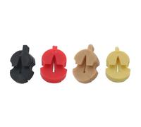 accessori per violino per principianti Utile Buono Effetto Sordina Mini Sordina Gomma Alta Stabilità Piccolo Violino Pratica Sordina Gomma Violino Silenziatore Pratica(Yellow)