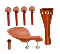 Accessori per violino Perno Per Cordiera In Legno Di Bosso Per Violino Perno Per Coda Mentoniera Accessori Per Violino Parti Di Ricambio E Riparazione Per Violino(1/2)