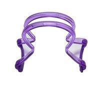 Accessori per violino Piastra per arco per violino, correttore per la postura dell'arco, forma della mano e strumento ausiliario per il polso, disponibile per i principianti(Purple,1/4-1/8-1/10)