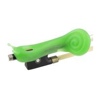 Accessori per violino Pinza per arco da violino per correggere la forma della mano che tiene l'arco per principianti Accessori per violino con supporto per arco a lumaca(Green)