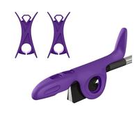 Accessori per violino Pinza Per Arco Per Violino Pinza Per Arco Per Principianti Viola Supporto Per Arco Dritto Accessori Per Supporto Per Arco(Purple)