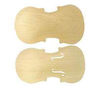 Accessori Per Violino Set Di Accessori Fai Da Te Per Principianti In Acero Grezzo Per Violino In Scala 1/8(1/8)