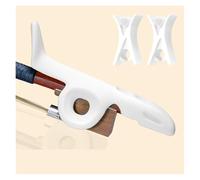 Accessori per violino Set Di Posizionatori Per Arco Da Allenamento A Forma Di Mano Per Violino Per Principianti A Forma Di Mano Per Partner Di Pratica Con Pinza Per Arco Per Violino(White)