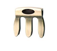 accessori per violino Silenziatore per violino in metallo Silenziatore per violino Riduci il volume Pratica silenziosa Muteer per violino a quattro colori non rumoroso BK (Color : Antique bronze)