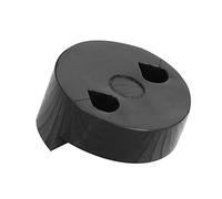 Accessori per Violino Silenziatore per Violino Muto in Gomma per Strumenti di Controllo del Volume del Violino Muto per Violino in Gomma Rotonda Nera
