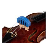 Accessori per violino Sordina Per Violino In Gomma Per Esercitarsi 4/4 3/4silenziatore Per Violino Acustico Elettrico Sordina Per Violino Per Studenti Principianti(Blue)