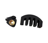 Accessori per violino Sordina Per Violino Pratica Silenziosa Facile Da Installare Per Strumenti A Corda(Black)