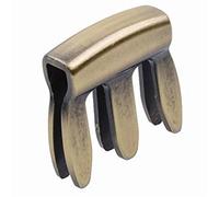 Accessori per violino Sordina Per Violino Silenziatore Per Violino Argentato Comodo Si Attacca Facilmente Sordina In Metallo Dorato Sordina(Golden)