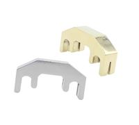 Accessori per violino Sordina Professionale Per Violino Silenziosa In Metallo Per Violino Violino Sordina(Gold 1/2)