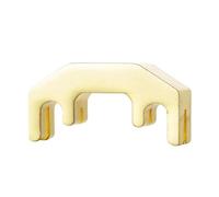 Accessori per violino Sordina Professionale Per Violino Silenziosa Per Esercitarsi In Metallo Per Violino 1/2 3/4 4/4 Accessori Per Esercitarsi(Gold)