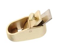 Accessori Per Violino Strumento Professionale Per La Lavorazione Del Legno Pialla A Pollice Costruzione Di Violini In Ottone Suola Curva E Fondo Piatto(Golden L)