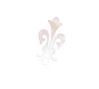 accessori per violino Toppa per biblioteca coda di arco viola per violino Conchiglia bianca Colore conchiglia Materiale in ottone Intarsio decorativo Libreria coda Accessori per violino (Color : Whit