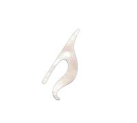 accessori per violino Toppa per biblioteca coda di arco viola per violino Conchiglia bianca Colore conchiglia Materiale in ottone Intarsio decorativo Libreria coda Accessori per violino (Color : Whit