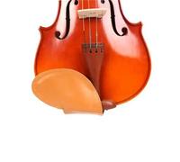 Accessori Per Violino Violino 4/4 Interamente Fatto A Mano Poggia Mento Marrone Bella Pelle