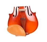 Accessori Per Violino Violino 4/4 Interamente Fatto A Mano Poggia Mento Marrone Bella Pelle Realizzata