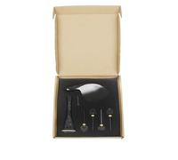 Accessori per violino Violino Fine Tuner Cordiera Kit Ebano In Rilievo Guancia Resto 4/4 3/4 Violino Tirare String Board Chord Shaft Coda Del Chiodo Parti