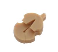 accessori per violino Violino in gomma silenziosa resistente all'usura dimensioni compatte alta stabilità super morbido pratica portatile multicolore mini violino dispositivo per esercitarsi per violi