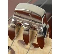 Accessori per violino Violino Viola Pratica Silenziatore per violino in metallo Mute Accessori per violino a 3 poli(Silver)