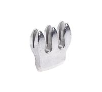 Accessori per violino Violino Viola Pratica Silenziatore Per Violino In Metallo Mute Accessori Per Violino A 3 Poli(Silver)
