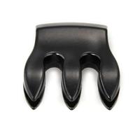 Accessori per violino Violino Viola Pratica Silenziatore per violino in metallo Mute Accessori per violino a 3 poli(Black)