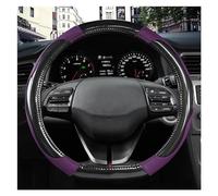 Accessori Per Volante Coprivolante Per Auto A Forma Di O A Forma Di D In Pelle Per Hyundai Per Santa per Cruz Per Santa Fe 2022(Purple D Shape)