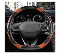 Accessori Per Volante Coprivolante Per Auto A Forma Di O A Forma Di D In Pelle Per Hyundai Per Santa per Cruz Per Santa Fe 2022(Orage D Shape)