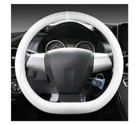 Accessori Per Volante Coprivolante Per Auto Da 38 Cm In Pelle Microfibra Antiscivolo Per Toyota Per Wish Accessori Interni Auto(BIANCO)
