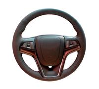 Accessori Per Volante Coprivolante Per Auto In Pelle Artificiale Cucita A Mano Fai-da-te Per Chevy Per Malibu 2011-2014 Per Volt 2011-2015(Red Thread)