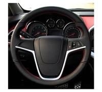 Accessori Per Volante Coprivolante Per Auto In Pelle Artificiale Nera Fai-da-te Accessori Interni Per Auto Per Opel Per Insignia 2008-2013(Red Thread)