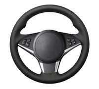 Accessori Per Volante Coprivolante Per Auto In Pelle Microfibra Per BMW E60 E61 Touring 530d 545i 550i E63 Coupé E64 630i 645Ci 650i(Red Blue Thread)