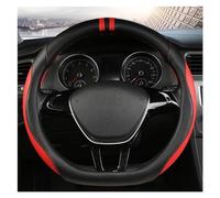Accessori Per Volante Volanti Per Auto In Pelle A Forma Di D Da 38 Cm Copri Accessori Per Interni Auto Per VW Per Ameo Per Arteon Per CC Per Tiguan(Rosso)