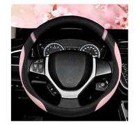 Accessori Per Volante Volanti Per Auto In Pelle PU Copri 38 Cm Per Suzuki Per Celerio 2015-2019 Per SX4 Per S-Cross 2013-2019(PINK)