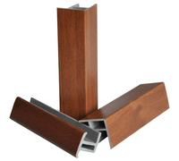 Accessori per zoccolino cucina noce H 14 cm Noce