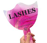 Accessori Personalizzati per Tecnico ciglio, Decorazioni per Stanze, Specchi Tecnici ciglio, Accessori per Social Media con Specchio Portatile(Color2)