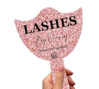 Accessori Personalizzati per Tecnico ciglio, Decorazioni per Stanze, Specchi Tecnici ciglio, Accessori per Social Media con Specchio Portatile(Color8)