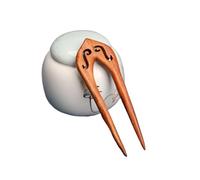 Accessori Pettine for capelli Fermaglio for legno di sandalo nero Bastoncini Copricapo in stile cinese Forcina for capelli in legno Forcina(Color 05)