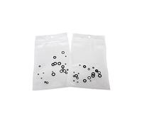 Accessori più leggeri resistenti all'olio di O-ring Parti di riparazione della guarnizione di guarnizione cherosene Accendino per sigioche di sigaretta e guarnizioni a gas,2.8x1.6x0.6mm-10PCS