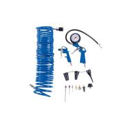 Set di accessori per compressore 14 pezzi incluso tubo da 10 m Scheppach