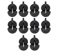 accessori professionali per violino 10 Pezzi Di Sordina Per Violino In Gomma Nera Per Tutti I Violini Le Viole Più Piccole E La Pratica Silenziosa