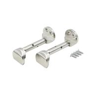 accessori professionali per violino 2 Pz/set 3/4-4/4 Violino Mentoniera Morsetto Violino Mentoniera Viti In Metallo Violino Parti Di Ricambio(Silver)