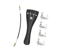 accessori professionali per violino 3/4 4/4 Kit Di Parti Per Violino Cordiera In Ebano Corda Per Coda 4 Pezzi Set Sintonizzatore Fine Per Accessori Per Strumenti A Corde Di Violino Per Violino