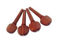 accessori professionali per violino Accessori Per Violino In Legno Di Sandalo Rosso Modello 4/4 Mentoniera Cordier Picchetti Set Perni Della Coda(D)