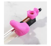 accessori professionali per violino Correttore Per Impugnatura Per Arco A Forma Di Mano Per Violino. Aiuto Per La Correzione Della Mano Destra E Sinistra Per Principianti(Pink,A)