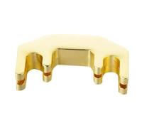 Accessori professionali per violino Professionale Violino Mute Silenzioso Pratica Silenziatore Heavy Metal Violino Mute 4/4-1/2 Accessori Per Violino (Color : Gold)